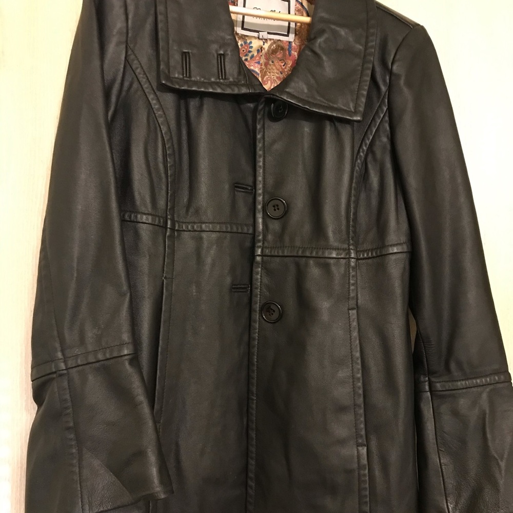 Excelled Leather Coat